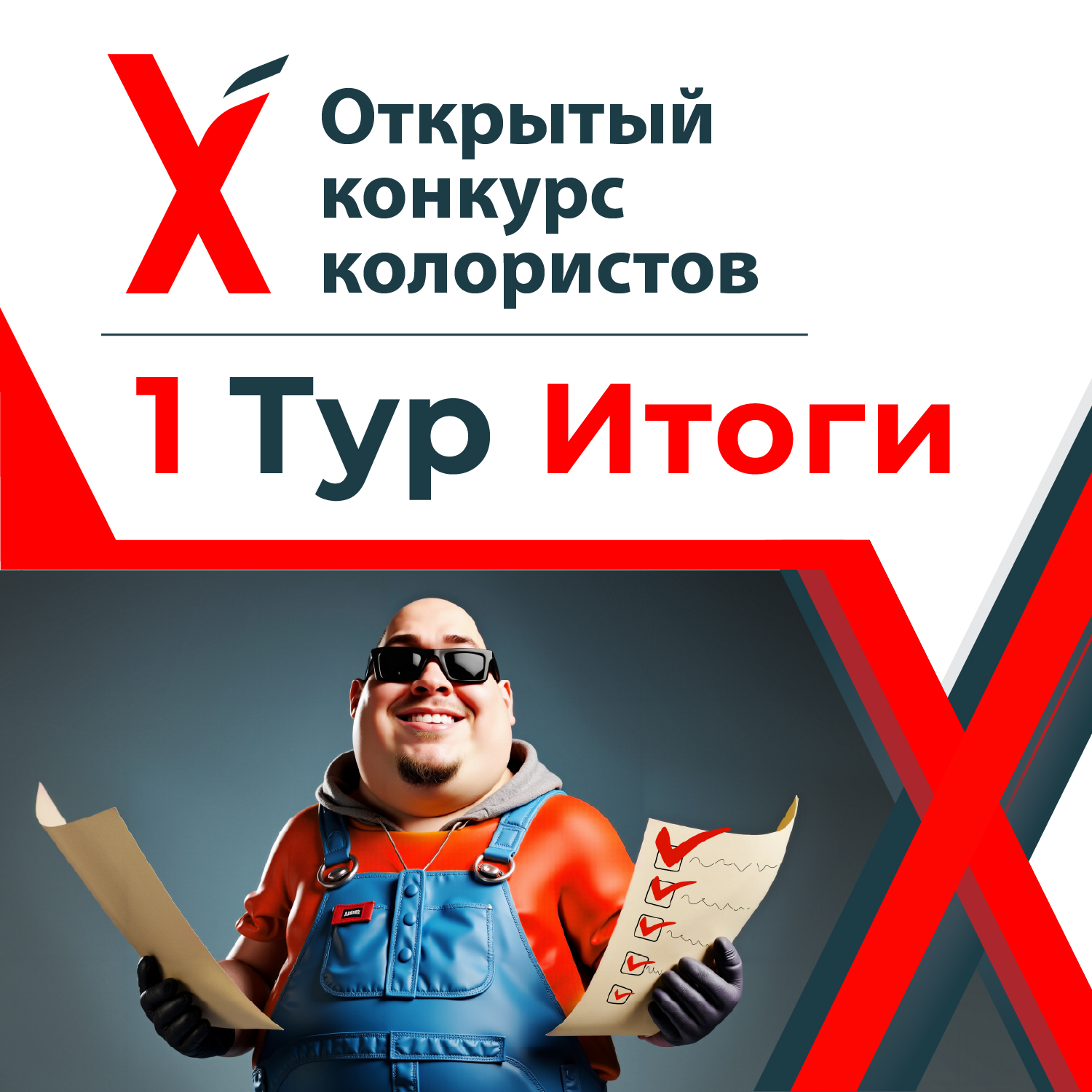 Х КОНКУРС КОЛОРИСТОВ – 1 ТУР ИТОГИ